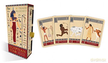 Egyptian Star Oracle: (42 Gilded Cards, 144-Page Full-Color Guidebook and Eye of Horus Charm) - Travis McHenry [KSIĄŻKA]