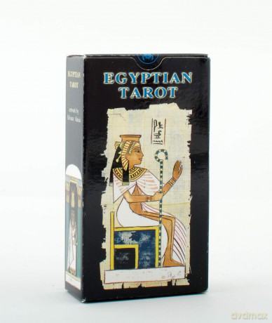 EGYPTIAN TAROT DECK (cards) - Silvana Alasia [KSIĄŻKA]