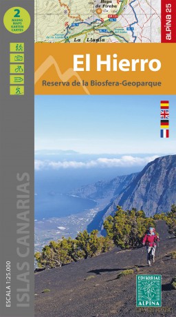 El Hierro: Reserva de la Biosfera-Geoparque 1:25000 [KSIĄŻKA]