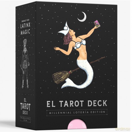 El Tarot Deck: Millennial Lotería Edition: Millennial Lotera Edition - Mike Alfaro [KSIĄŻKA]