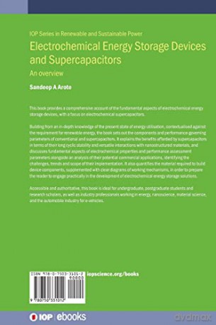 Electrochemical Energy Storage Devices and Supercapacitors: An overview (IOP ebooks) - Dr Sandeep A. Arote [KSIĄŻKA]