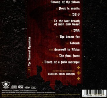 Hail Of Bullets: The Rommel Chronicles Limited Edition (digipack) [CD]+[DVD]