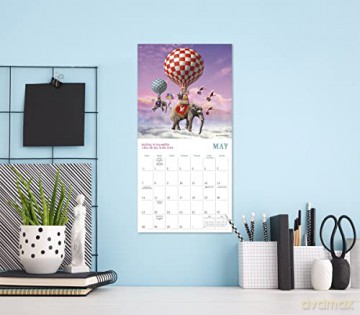 Elefantasy 12-Month 2023 Calendar (MINI 12 MONTH) - Nobleworks [KALENDARZ]