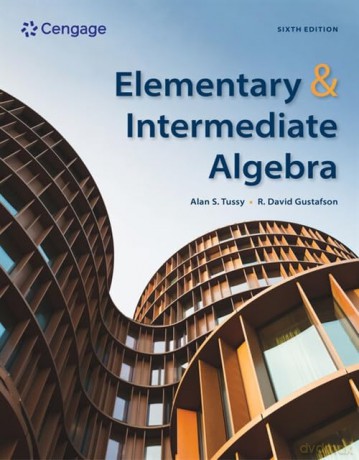 Elementary and Intermediate Algebra - R. Gustafson [KSIĄŻKA]