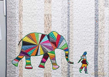 Elephant and I - Quilt and Pillow Pattern - Jennifer Sampou [KSIĄŻKA]