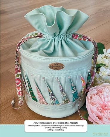 Elevate Your Scrap Sewing Projects: 20+ Beautiful Techniques Using Your Fabric Stash (Landauer) 10 Projects for Quilts, Baskets, Cushions, and Bags Made with Fabric Weaving, Fusible Appliqué, and More - Sallieann Harrison [KSIĄŻKA]