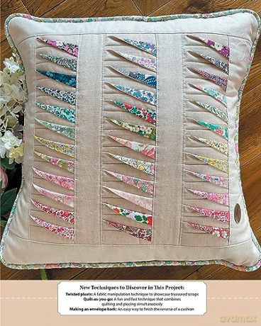 Elevate Your Scrap Sewing Projects: 20+ Beautiful Techniques Using Your Fabric Stash (Landauer) 10 Projects for Quilts, Baskets, Cushions, and Bags Made with Fabric Weaving, Fusible Appliqué, and More - Sallieann Harrison [KSIĄŻKA]
