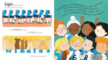Eleven Little Footballers: A new illustrated children's picture book combining football and counting! - Kit Frost [KSIĄŻKA]