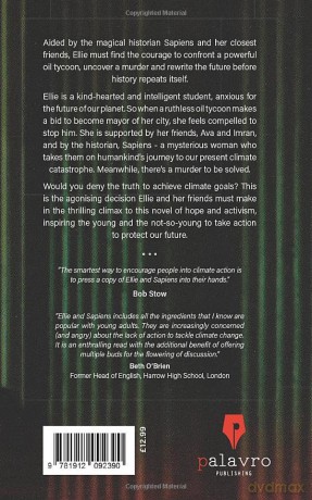 Ellie and Sapiens: Together confronting a ruthless, power-hungry oil millionaire - Alan Oberman [KSIĄŻKA]