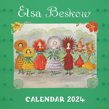 Elsa Beskow Calendar 2024: 2024 - Elsa Beskow [KALENDARZ]