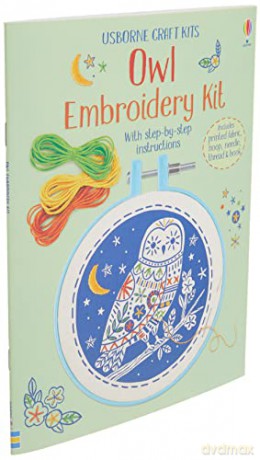 Embroidery Kit: Owl - Lara Bryan [KSIĄŻKA]