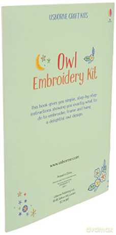 Embroidery Kit: Owl - Lara Bryan [KSIĄŻKA]