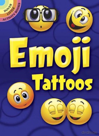 Emoji Tattoos (Little Activity Books) - Dover Dover [KSIĄŻKA]