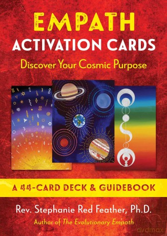 Empath Activation Cards: Discover Your Cosmic Purpose - Rev. Stephanie Red Feather [KSIĄŻKA]