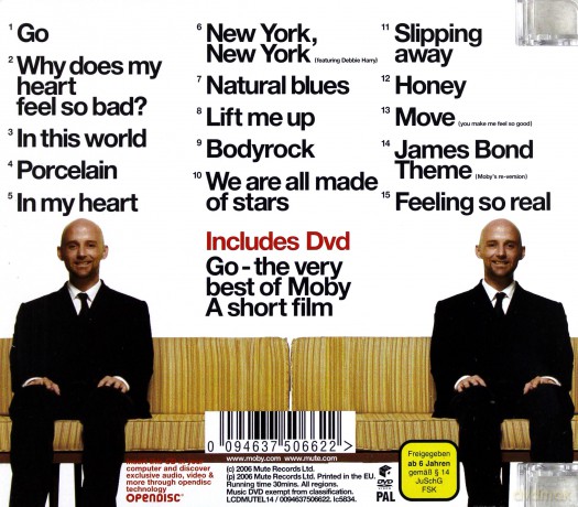 Moby: Go The Very Best Of Moby Special Edition [CD]+[DVD]