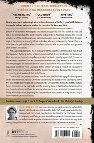 Empire of the Summer Moon: Quanah Parker and the Rise and Fall of the Comanches, the Most Powerful Indian Tribe in American History - S C Gwynne [KSIĄŻKA]