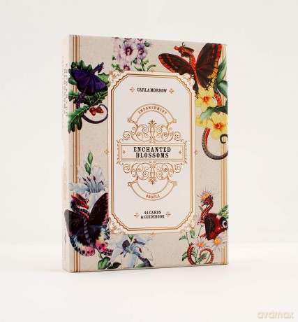 Enchanted Blossoms Empowerment Oracle: 44 full colour cards and 108 page guidebook - Carla Morrow [KSIĄŻKA]