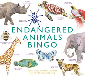Endangered Animals Bingo [KSIĄŻKA]