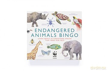 Endangered Animals Bingo [KSIĄŻKA]