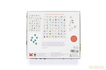 Endangered Animals Bingo [KSIĄŻKA]