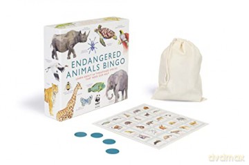 Endangered Animals Bingo [KSIĄŻKA]