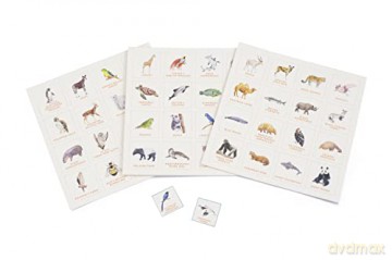 Endangered Animals Bingo [KSIĄŻKA]