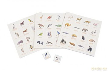 Endangered Animals Bingo [KSIĄŻKA]