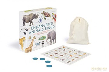 Endangered Animals Bingo [KSIĄŻKA]
