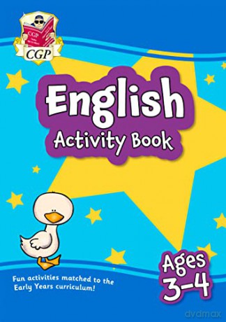 English Activity Book for Ages 3-4 (Preschool) (CGP Preschool Activity Books and Cards) - CGP Books [KSIĄŻKA]