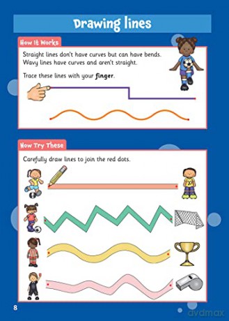 English Activity Book for Ages 3-4 (Preschool) (CGP Preschool Activity Books and Cards) - CGP Books [KSIĄŻKA]