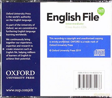 English File: Intermediate: Class Audio CDs [KSIĄŻKA]