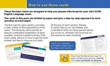 English Language: GCSE Revision Cards for AQA English with free app (GCSE Grades 9-1 Revision Cards) (GCSE Grades 9-1 Subject Revision Cards) - Cindy Torn [KSIĄŻKA]