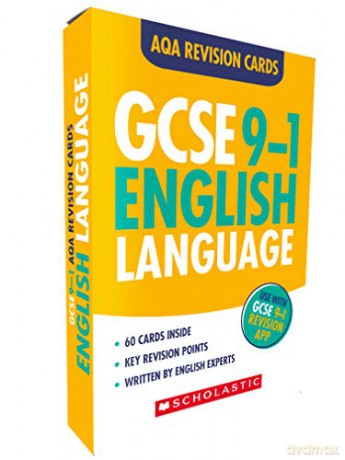 English Language: GCSE Revision Cards for AQA English with free app (GCSE Grades 9-1 Revision Cards) (GCSE Grades 9-1 Subject Revision Cards) - Cindy Torn [KSIĄŻKA]