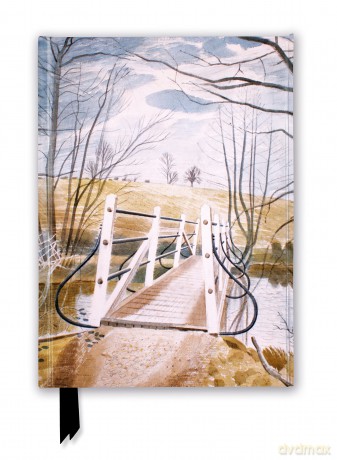 Eric Ravilious: Iron Bridge at Ewenbridge (Foiled Journal) (Flame Tree Notebooks) - Flame Tree Studio [KALENDARZ]