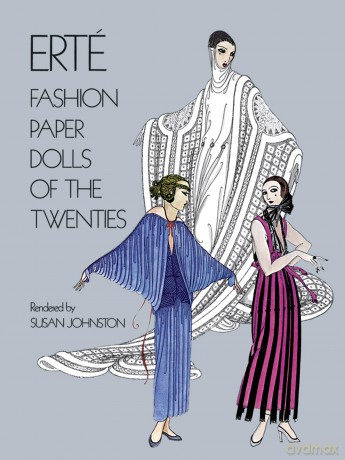 Erté Fashion Paper Dolls of the Twenties (Dover Paper Dolls) - Howard Bryant [KSIĄŻKA]