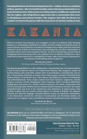 Escaping Kakania: Eastern European Travels in Colonial Southeast Asia - Jan Mrázek [KSIĄŻKA]