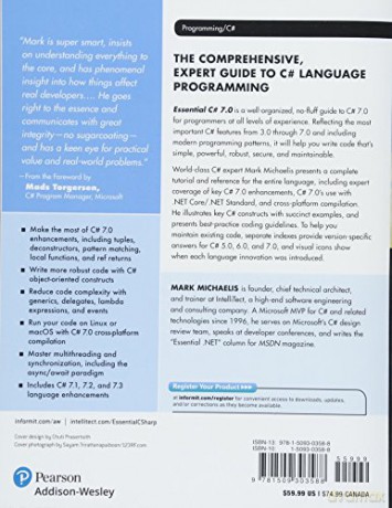 Essential C# 7.0 (Addison-Wesley Microsoft Technology Series) - Mark Michaelis [KSIĄŻKA]