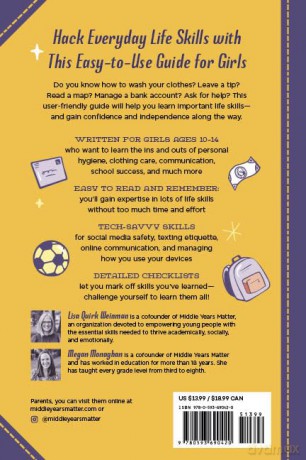 Essential Life Skills for Girls: Everything You Need to Know to Thrive at Home, at School, and Out in the World - Lisa Quirk Weinman [KSIĄŻKA]