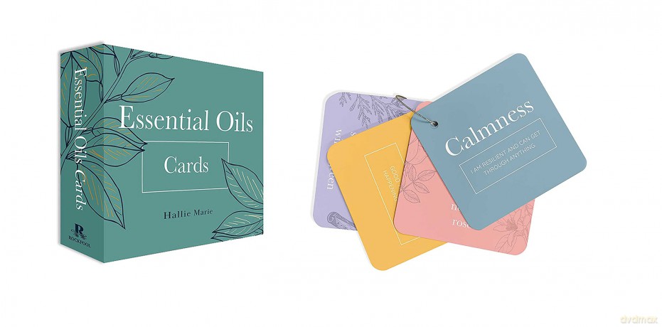Essential Oil Cards: Aromatherapy: Aromatherapy Edition - Hallie Marie [KSIĄŻKA]