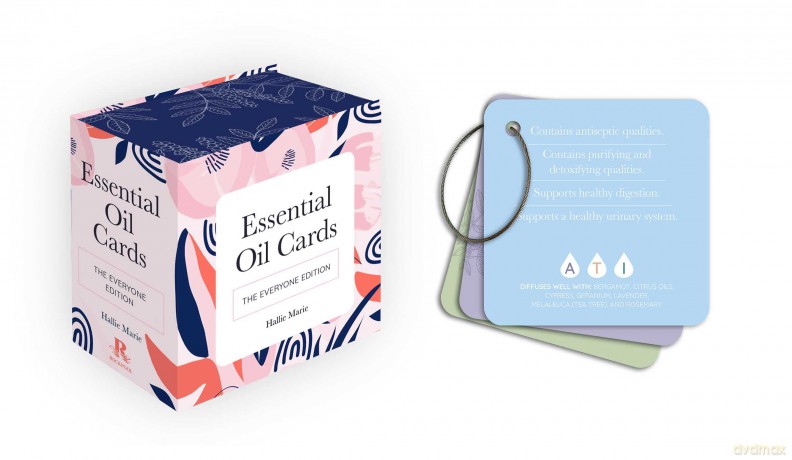 Essential Oil Cards: The Everyone Edition - Hallie Marie [KSIĄŻKA]