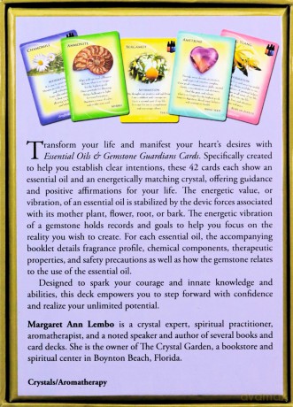Essential Oils and Gemstone Guardians Cards - Margaret Ann Lembo [KSIĄŻKA]