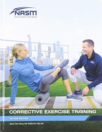 Essentials of Corrective Exercise Training - National Academy of Sports Medicine (Nasm) [KSIĄŻKA]