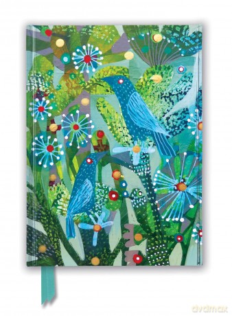 Este Macleod: Three Starlings (Foiled Journal) (Flame Tree Notebooks) - Flame Tree Studio [KALENDARZ]