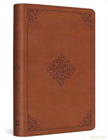 ESV Compact Bible: English Standard Version, English Saddle, Trutone, Ornament Design - Crossway [KSIĄŻKA]