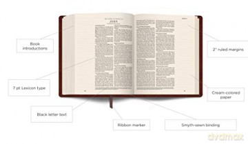 ESV Journaling Bible (Bonded Leather, Mocha, Threshold Design): ESV Journaling Bible Mocha,Bonded Leather,Threshold Design - Esv [KSIĄŻKA]