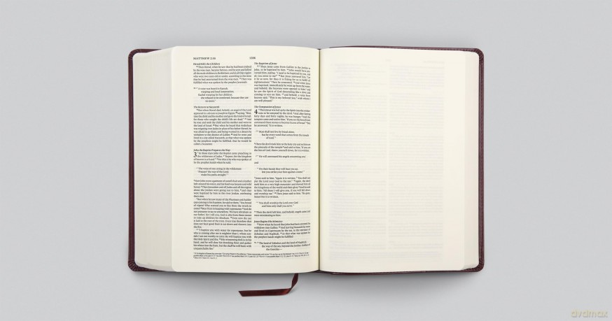 ESV Journaling Bible, Interleaved Edition, Mahogany: English Standard Version, Journaling Bible, Trutone, Mahogany, Mosaic Cross Design - Esv [KSIĄŻKA]