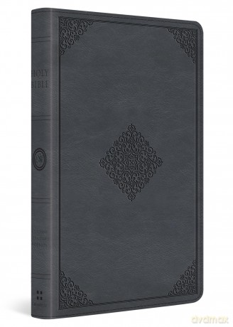 ESV Large Print Thinline Bible (TruTone, Azurite Blue, Ornament Design): Esv Thinline Bible Trutone, Azurite Blue, Ornament Design - Esv [KSIĄŻKA]