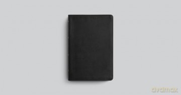 ESV Large Print Thinline Reference Bible (Black): English Standard Version, Black, Genuine Leather, Thinline Reference Bible - Crossway Bibles [KSIĄŻKA]