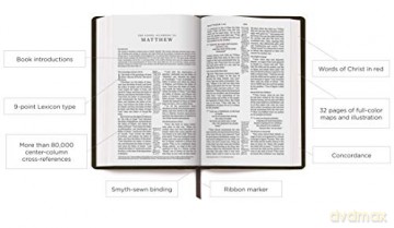 ESV New Classic Reference Bible (TruTone, Coffee): English Standard Version, Coffee Trutone New Classic Reference Bible - Crossway Bibles [KSIĄŻKA]