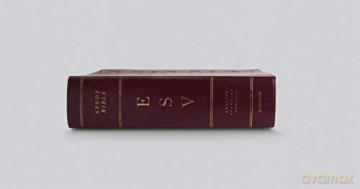 ESV Study Bible, Large Print, Trutone, Mahogany: English Standard Version Mahogany Trutone Trellis Design - Esv [KSIĄŻKA]